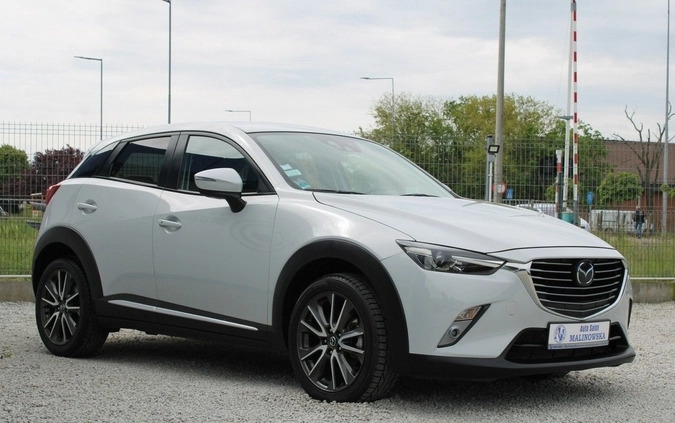 Mazda CX-3 cena 69900 przebieg: 81000, rok produkcji 2016 z Strzelno małe 529